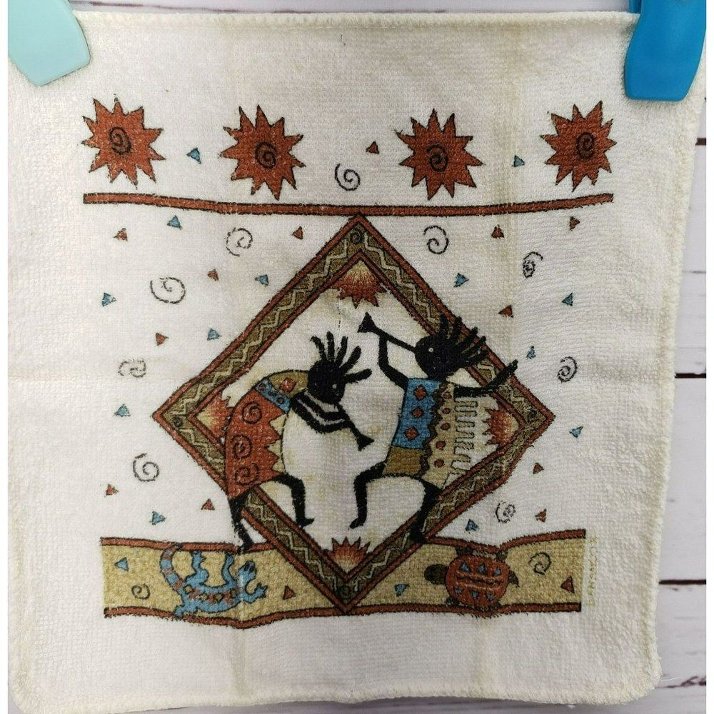 Franco Southwestern Boho Aztec Wash Clothes New Without‎ tags set of 2